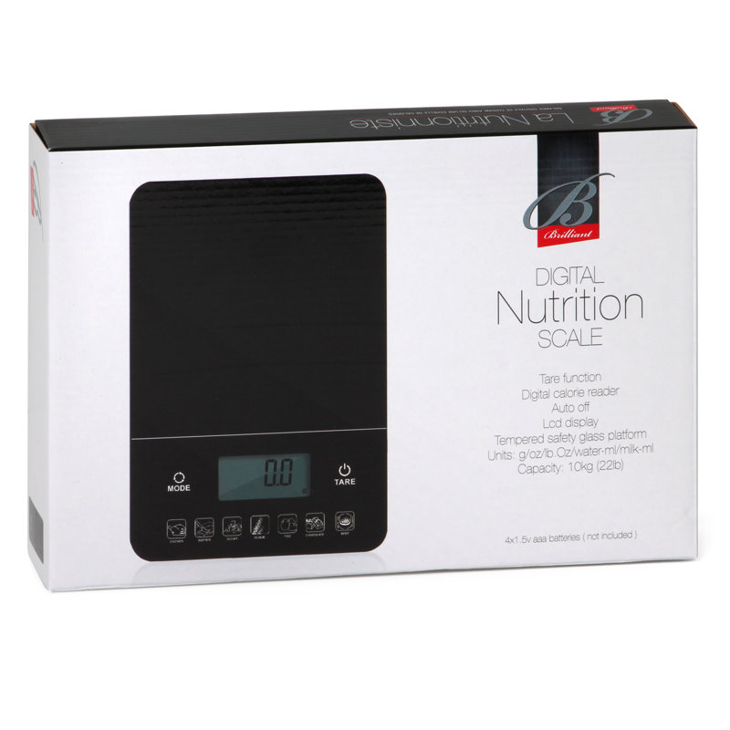 Brilliant Digital Scale, Black