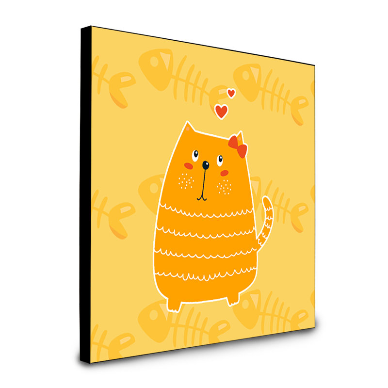 Panneau mural fat chat love art Faro