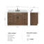 Meuble-lavabo simple en bois massif 54 po avec lavabo en marbre Carrara de 1,5 po Thornaby-1419856127-1425286211