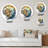 Seashell Symphony I Metal Wall Clock-93383755
