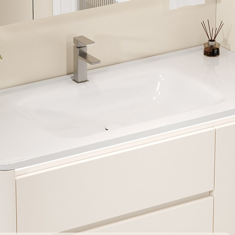 Nordic style simple bathroom cabinet