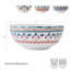 Mikasa Painted Medallion 6 In. All-Purpose Bowls