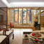 Grand ensemble de 4 peintures murales chinoises classiques pour la décoration de chambre