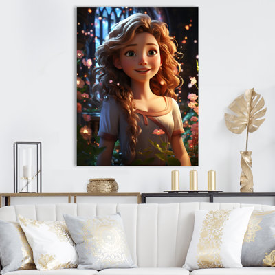 «Fairytale Princess II», reproduction sur toile