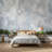 Concrete Texture Wallpaper Cement Finish Plaster Effect Wall Mural-205534503-205534681