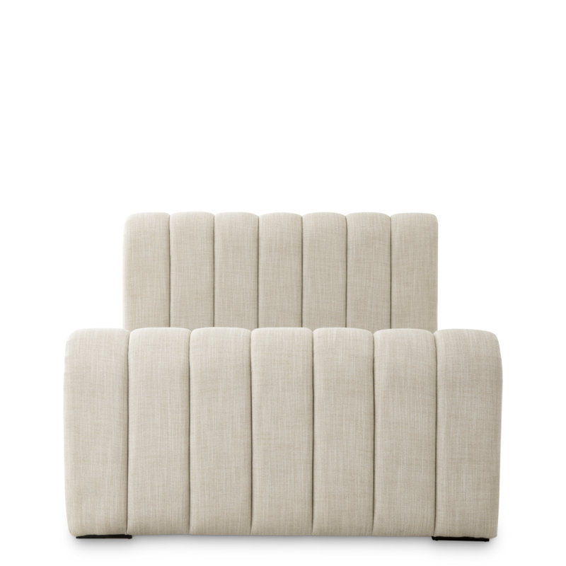 Bed Frame Kayden Albury Beige, Queen