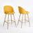 Asotin 26" Seat Height Swivel Upholstered Counter Stools Barstool with Backrest Footrest for Kitchen Island Dining Room-1854403124-1854403130