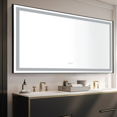 Aluminum Rectangle Wall Mirror