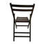 Chaise pour événement spécial pliante en bois à lattes Furniture - cerise-130143825