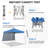 10 Ft. W X 10 Ft. D Steel Pop-up Canopy-114217404