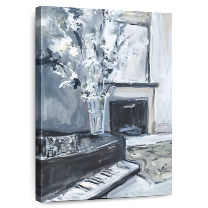 Abarca Piano Blues III, 39" H x 26" W