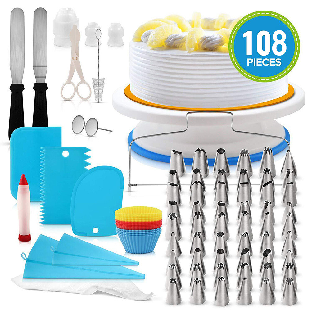  Wilton Cookie Decorating Supplies Tool Set, 3-Piece: Home &  Kitchen