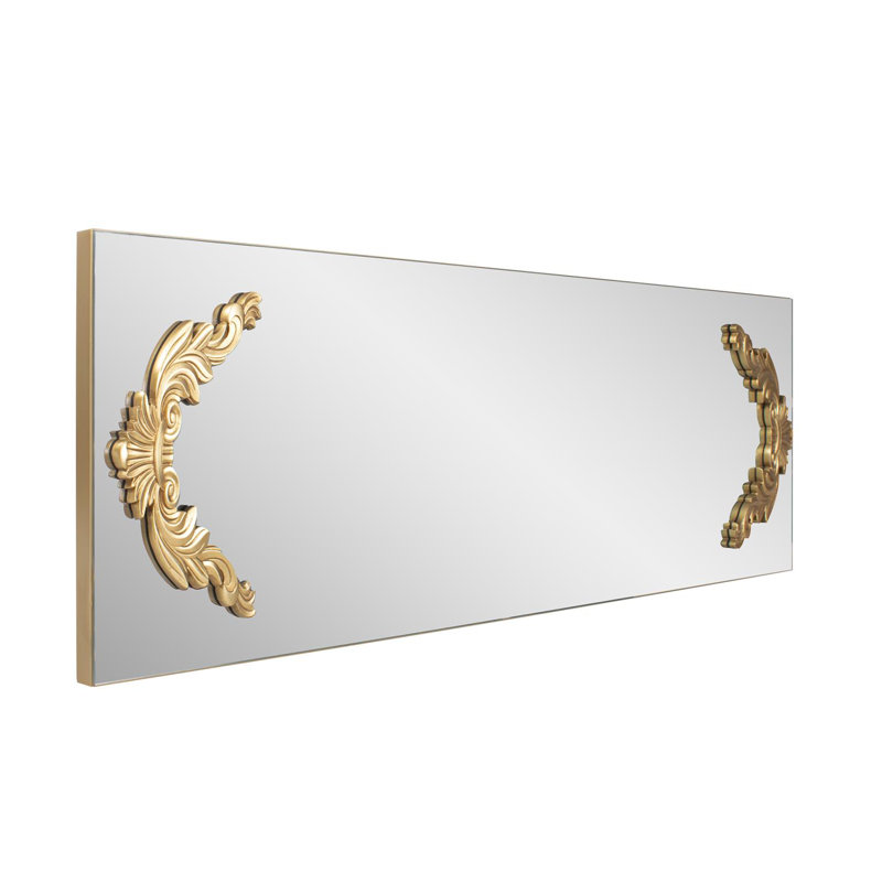 Adelard Rectangle Full Length Mirror, Gold