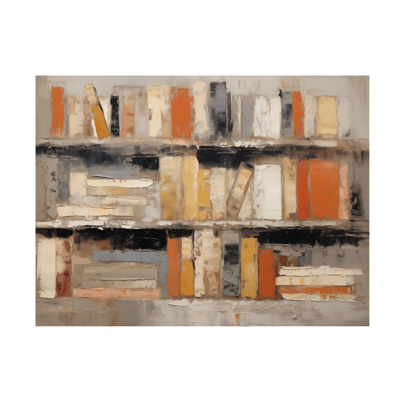 Art sur toile Sasha Literary Taste_ALI73091, H 35 po x l 47 po