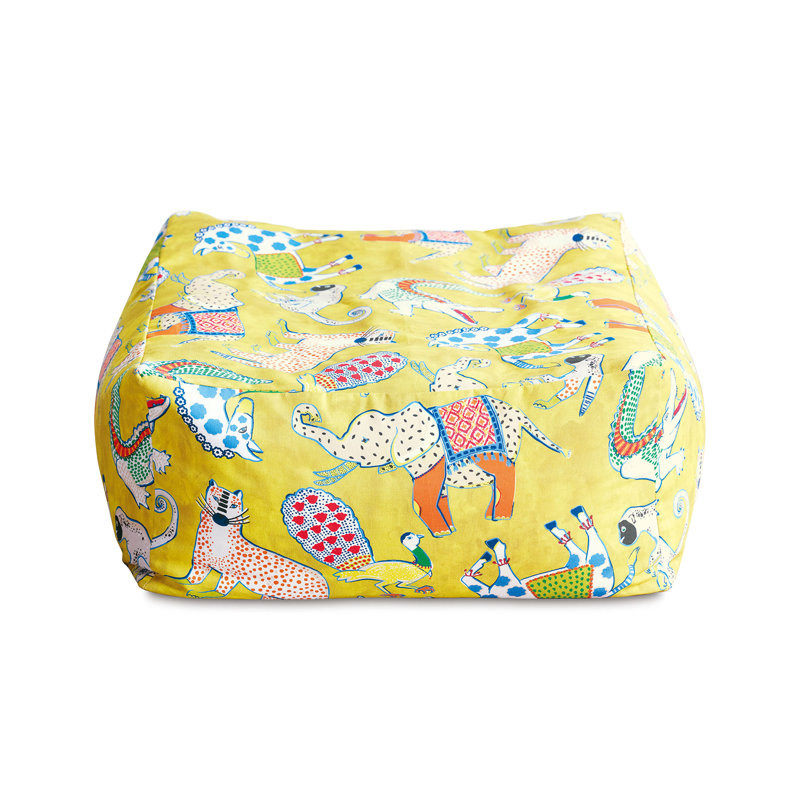 Hullabaloo Square Pouf