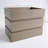 Rectanglar Terrace Planter Tall - Brown-560176638