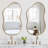 Banwell Wall Mirror with Hooks-1137258849-1137258853