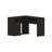 L-Shaped Desk, Keyboard Tray, Two Drawers, One Open Shelf-942162518-968795144