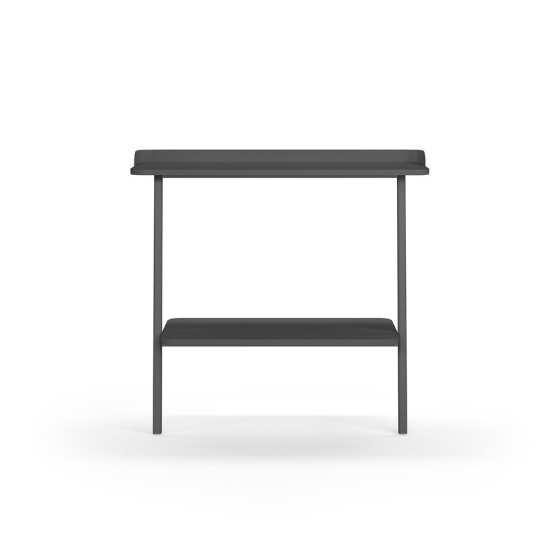 Ahmednur 111cm Console Table, Grey, Grey