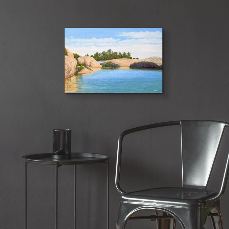  Art mural en verre acrylique, 24 po x 16 po, H 16 po x l 24 po