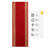 Lemmons Custom Size Anti Slip Low Profile Loop Pile Meander Greek Key Red Design-1468089002