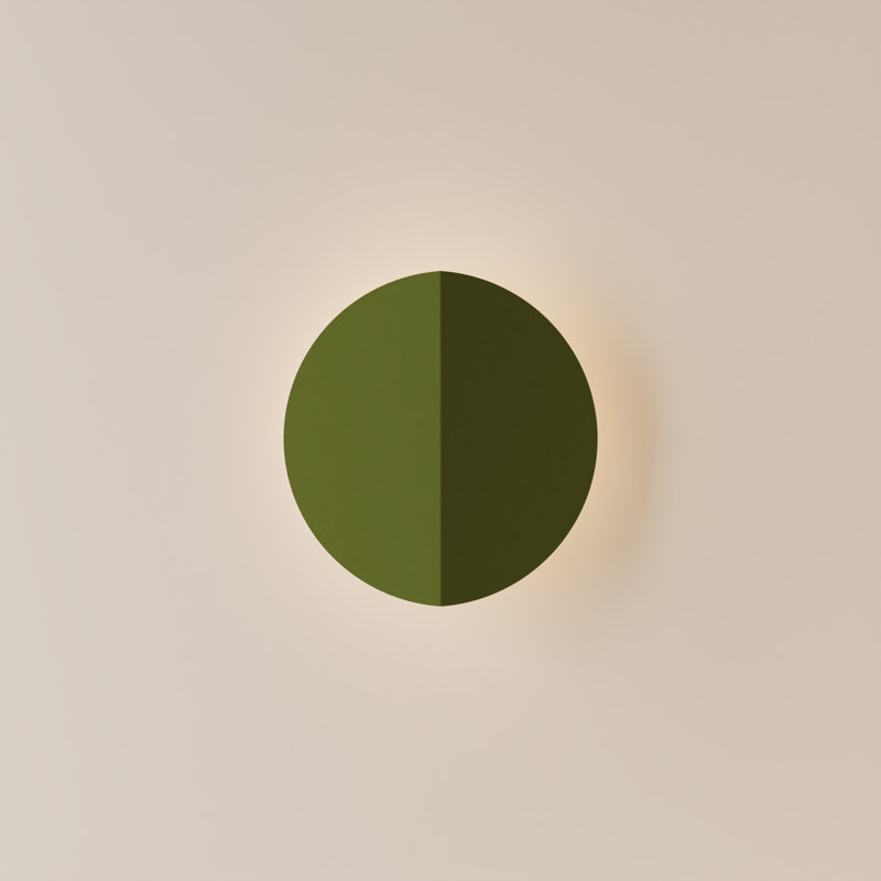Lune Wall Sconce, Olive