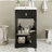20" Single Bathroom Vanity With Ceramic Top-1595508923