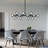 Holmesfield 16 - Light Dimmable Bubble Glass Sputnik Modern Linear Chandelier-1200774540