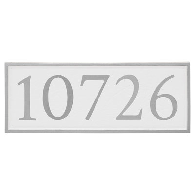 Washington Rectangle Wall Plaque