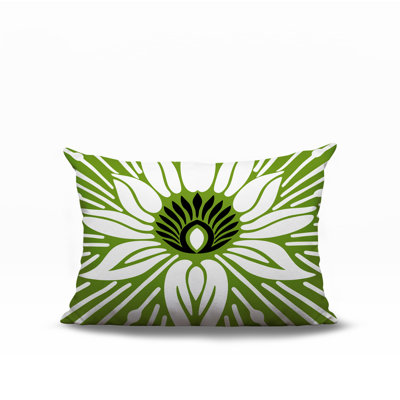 Oreiller rectangulaire réversible intérieur / extérieur Carla