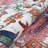 GLN Rugs Traditional Collection - Machine Washable Area Rug, Traditional Washable Rug, Non Slip Washable Rug, Low Pile Chenille Living Room Rug, Bedroom Rug, Kitchen Rug (Pink Rug)-861268746