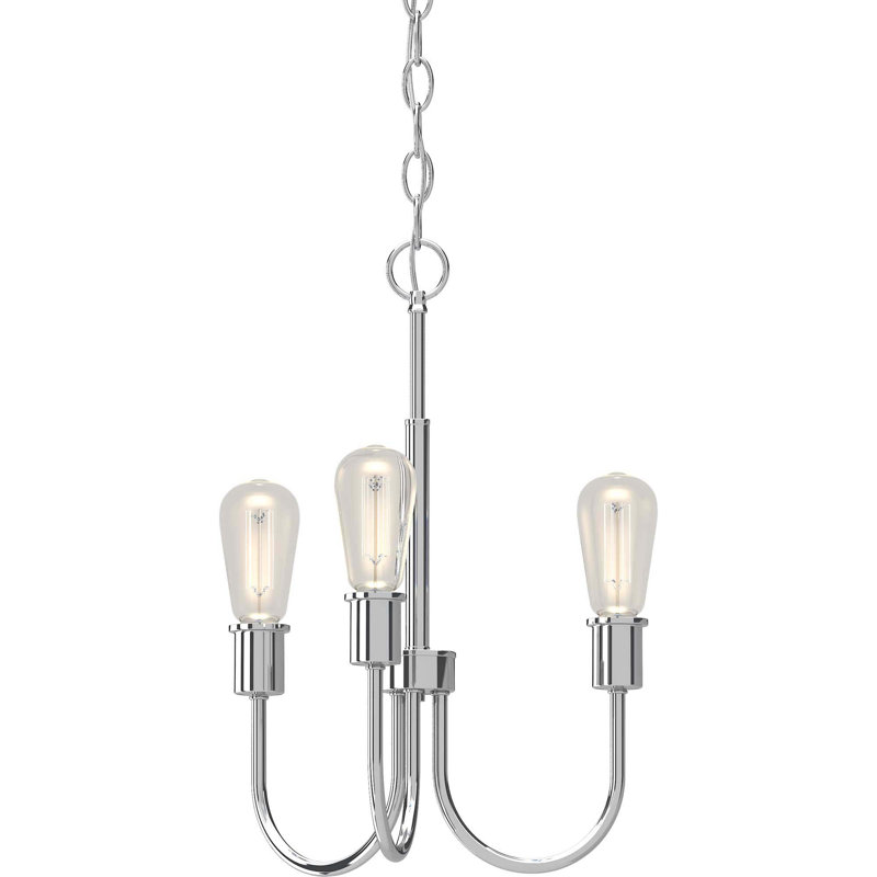 Lustre d'intérieur / classique en nickel poli 3 lumières Concord