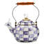 Violet Check Whistling Tea Kettle