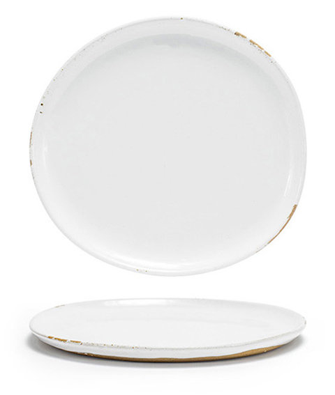 Assiette à dessert 9 po Artefact®, Blanc brillant