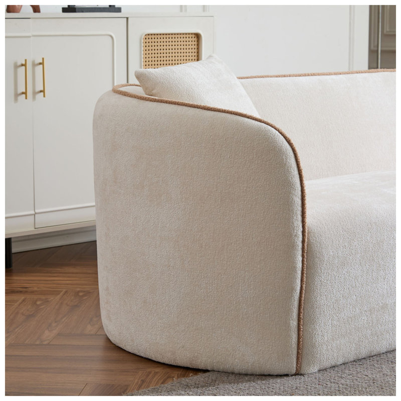 Canapé 3 places Coral l 82 po x P 30 po x H 27,5 po Coral