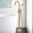 2 Handle Freestanding Tub Filler with Diverter-52902902