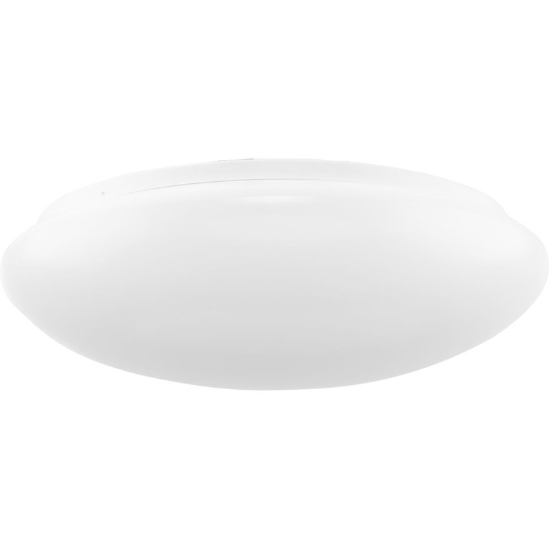 Plafonnier encastré blanc moyen 5 lumières CCT, H 3,75 po x l 13,78 po x P 13,78 po