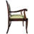 Dayton Upholstered Mahogany Bench