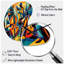 «Jazz Performance On Stage II - Music Jazz Unique Shape», horloge murale-105566219