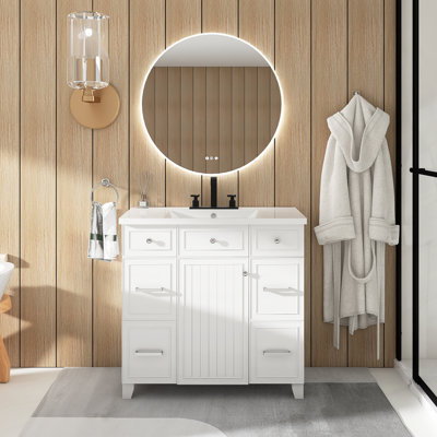Meuble-lavabo simple 36 po avec lavabo