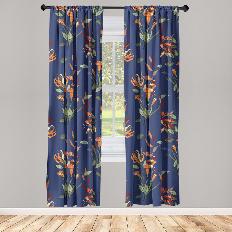 Arthik Semi Sheer Curtain Pair