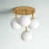 Megallan 4 Light Semi Flush Mount