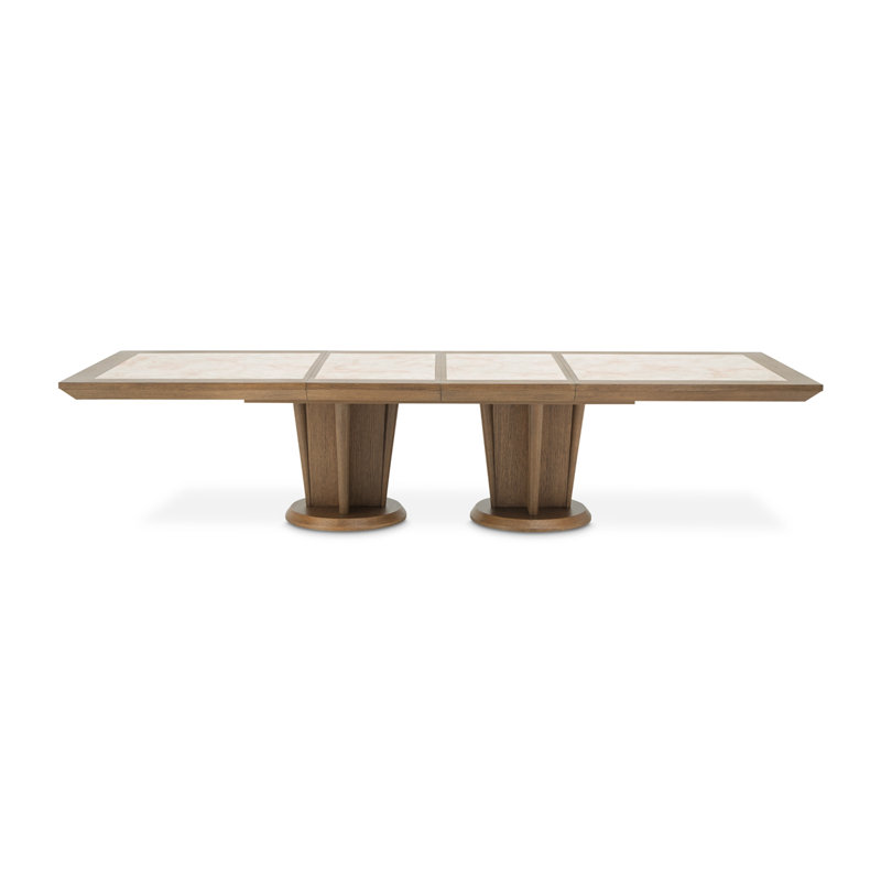 Portrait Dining Set, 9 Pieces: Table, 8 Chairs