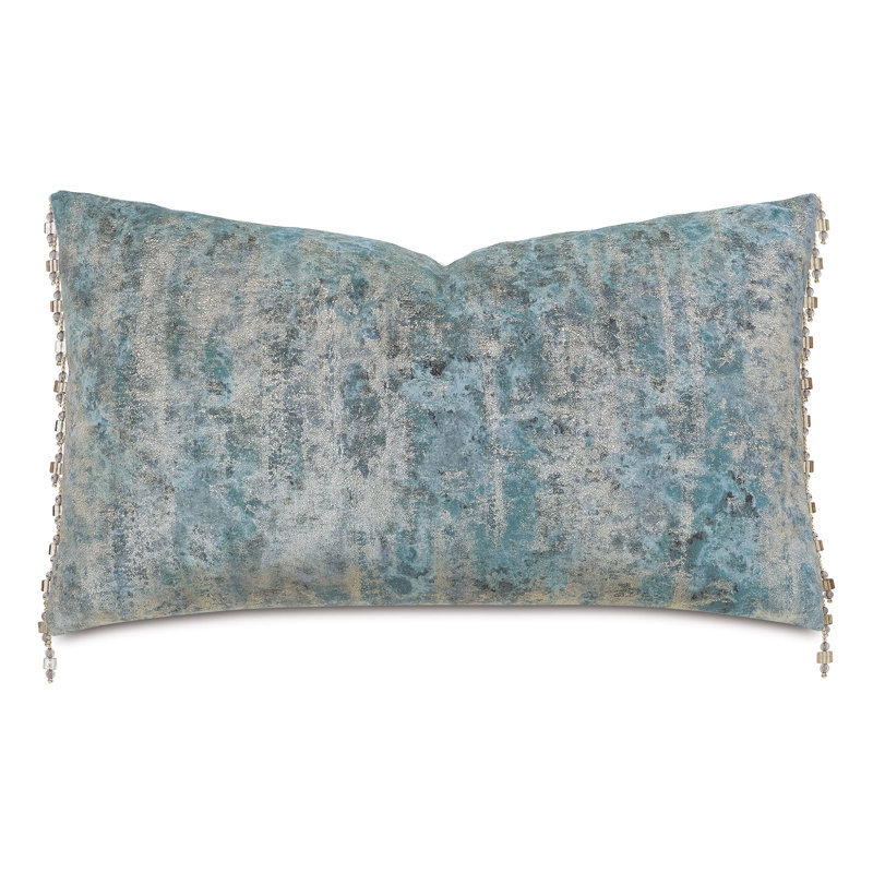 Esmeralda Fringed Throw Pillow