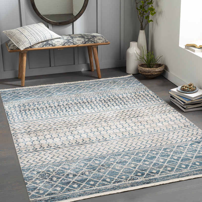 Swampscott Moroccan Indoor Rug, Round 6'7"