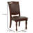 Gensmer Faux Leather Upholstered Side Chair