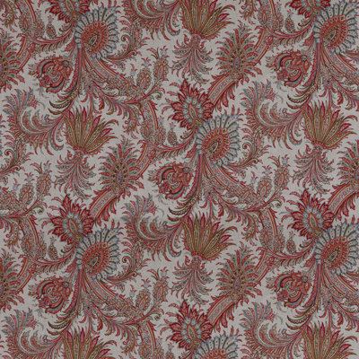 Amelie Paisley 100% Linen Fabric