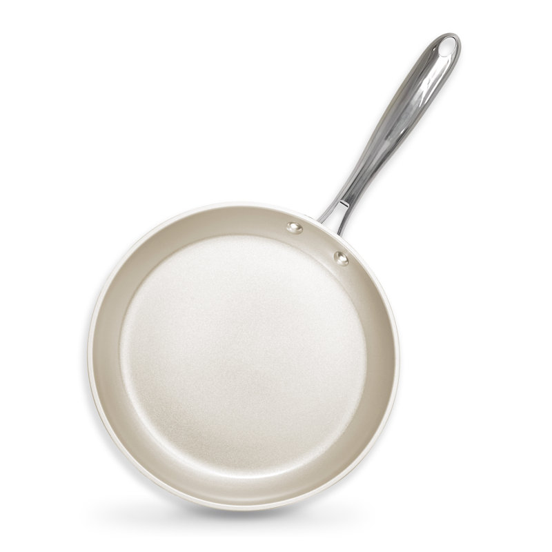 Gotham Steel 10" Cream Ceramic Nonstick Fry Pan