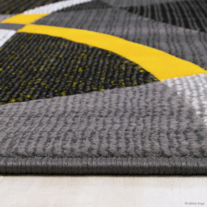 Performance Abstract Indoor Rug, 5' x 7'