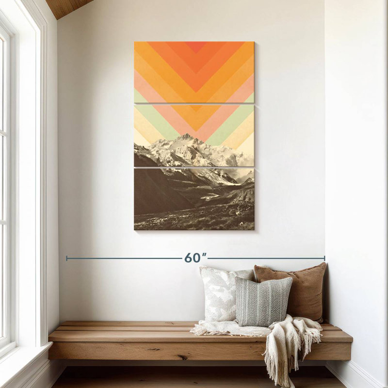 Alvord Mountainscape II, H 45 po x l 28 po